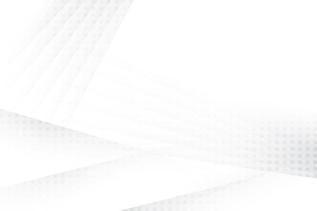 Abstract  white and gray color, modern design background with geometric shape. Vector illustration.のイラスト素材