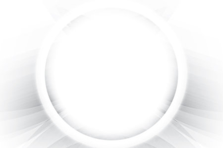 Abstract  white and gray color, modern design stripes background with geometric round shape. Vector illustration.のイラスト素材