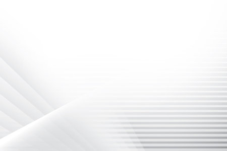 Abstract  white and gray color, modern design background with geometric shape. Vector illustration.のイラスト素材