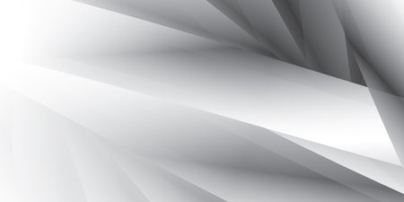 Abstract geometric white and gray color background.の写真素材
