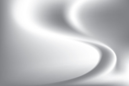 Abstract white and gray gradient background, shadow and highlight pattern. Vector illustration.のイラスト素材