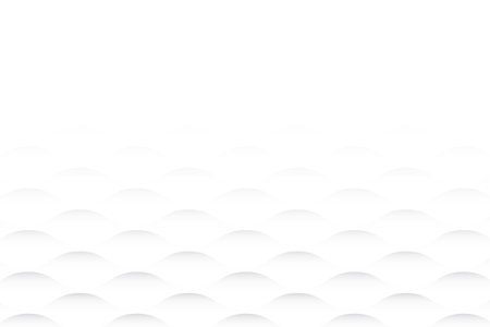 Abstract  white and gray color, modern design stripes background with geometric round shape, wavy pattern. Vector illustration.のイラスト素材