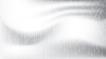 Abstract geometric white and gray color background with wavy gradient and straight line. Vector illustration.のイラスト素材