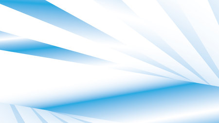 Abstract geometric white and blue color background with geometric shape. Vector illustration.のイラスト素材