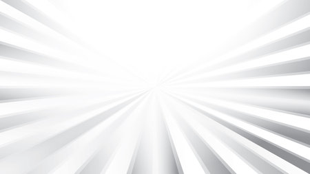 Abstract  white and gray color, modern design stripes background with geometric shape. Vector illustration.のイラスト素材