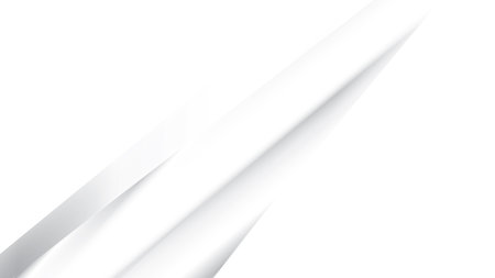 Abstract white and gray color, modern design stripes background with straight lines. Vector illustration.のイラスト素材