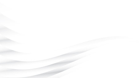 Abstract  white and gray color, modern design stripes background with curve lines. Vector illustration.のイラスト素材