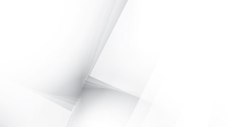 Abstract  geometric white and gray color, modern design stripes background. Vector illustration.のイラスト素材