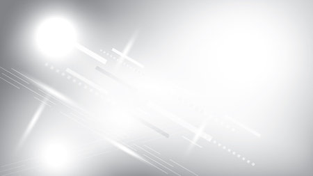 Abstract  white and gray color, modern design stripes background with geometric shape, straight lines. Vector illustration.のイラスト素材