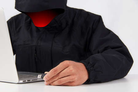 hacker on a laptop 