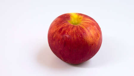 1 Red Apple White Background 1の写真素材