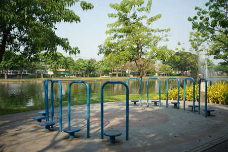 Excercise Stationの写真素材