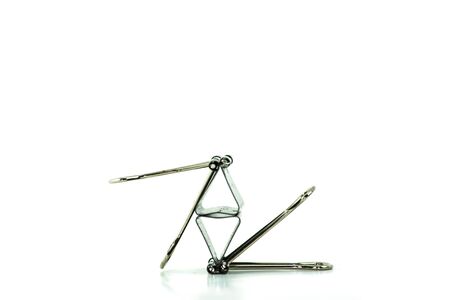 intersection fold clipsの写真素材