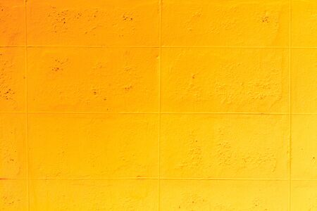 new paint yellow wallの写真素材