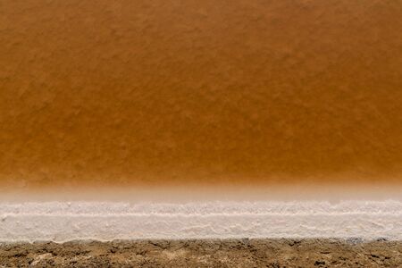 Texture of salt background in Salt fields,thailandの写真素材