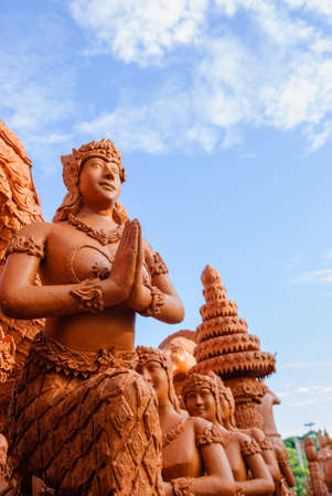 Candle festival is beautiful in Thailand.from D800