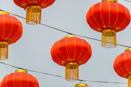 Chinese New Year Festival A chinese lanternの写真素材