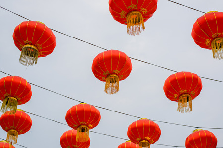 Chinese New Year Festival A chinese lanternの写真素材