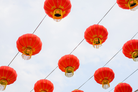 Chinese New Year Festival A chinese lanternの写真素材