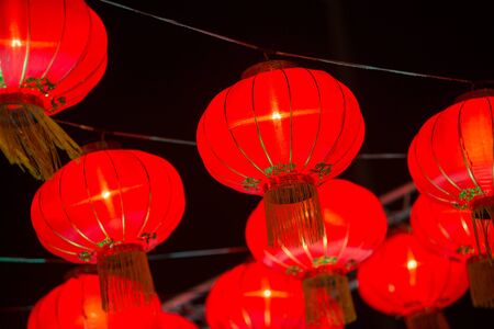 Chinese New Year Festival A chinese lanternの写真素材