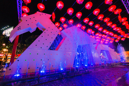 Chinese New Year Festival A chinese lanternの写真素材