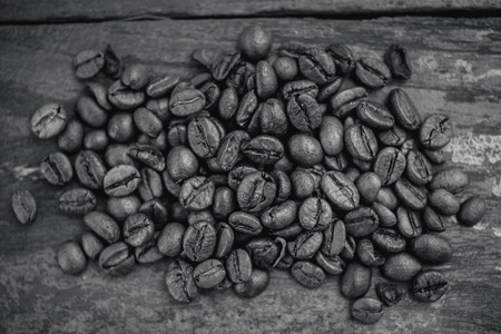 Coffee beans that have been roasted aroma and taste the best.の写真素材