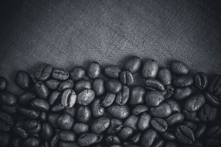 Coffee beans that have been roasted aroma and taste the best.の写真素材