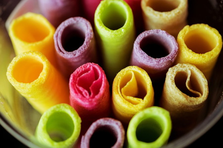 Tootsie Dessert colorful,snack colorfull in thailandの写真素材