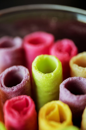 Tootsie Dessert colorful,snack colorfull in thailandの写真素材
