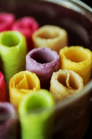 Tootsie Dessert colorful,snack colorfull in thailandの写真素材