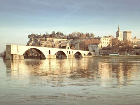 The Popes Palace in Avignon Franceのeditorial素材