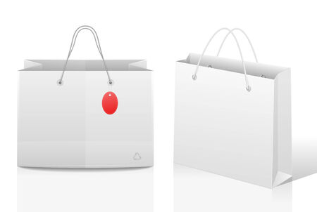 Shopping bags with a price tagのイラスト素材