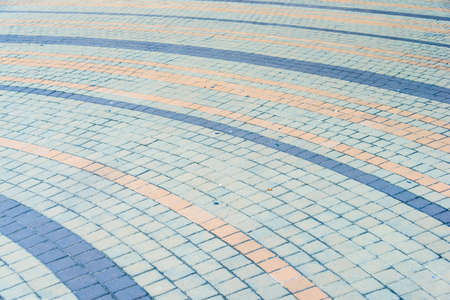 Curved Block Floorの写真素材