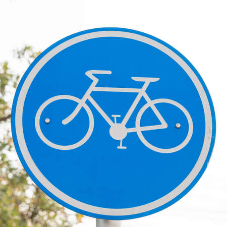 Bicycle Signの写真素材