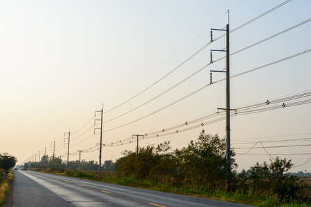 Electric Polesの写真素材