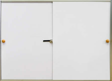 Locked Cabinetの写真素材