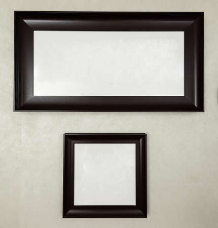 2 Pictures Frames on a wall