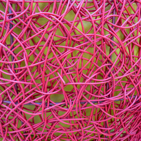 Messy Line Patternの写真素材