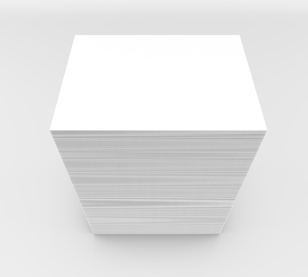 template to presentation. place for your design. many cards. stacks of paper. greeting cards. flyers. business cards. light background.の写真素材