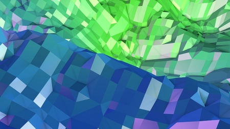 Low poly abstract background with modern gradient colors.