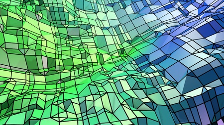 Low poly abstract background with modern gradient colors.