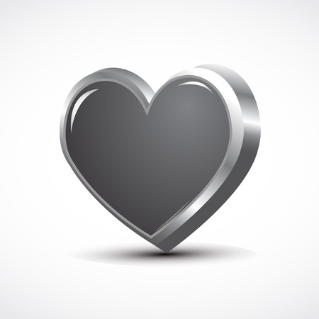 3d heartのイラスト素材