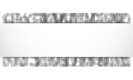 Letters backgroundのイラスト素材