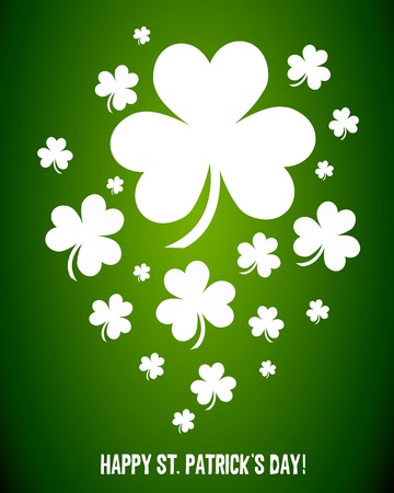 Irish Shamrock Clovers のイラスト素材