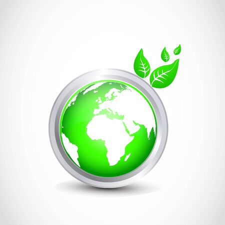 Go green buttonのイラスト素材