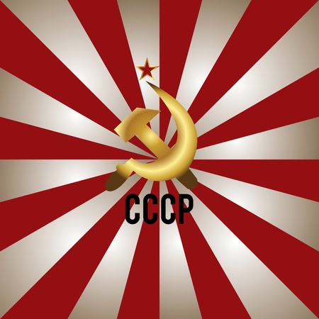 soviet union flagのイラスト素材