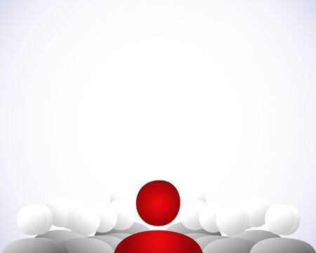 Leader, Teamworkのイラスト素材