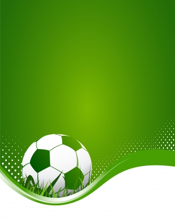 Green Football Backgroundのイラスト素材