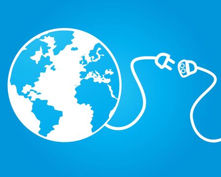 social connections conceptのイラスト素材