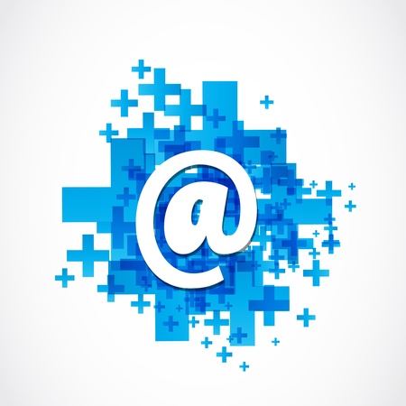 Positive Business Emailのイラスト素材